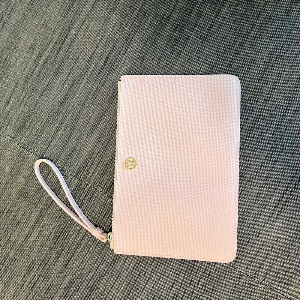 Lululemon Athletica Pink Wristlet